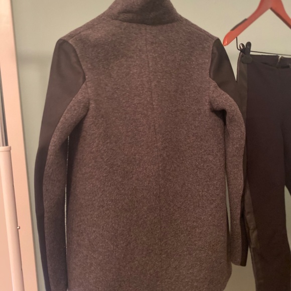 Theory Jacket with Leather Accents - Picture 5 of 6